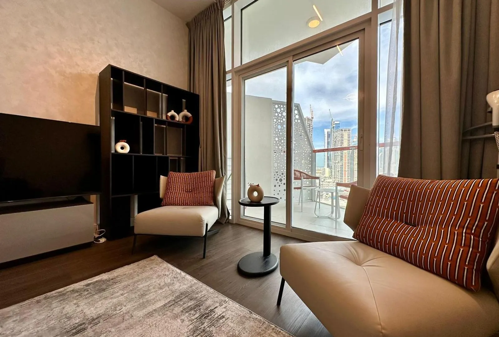 Dubai Canal View And Burj Khalifa View Studio In Business Bay 0*,